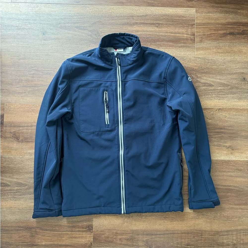 Men's Navy Softshell Golf Jacket